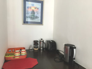 ambiente guest house Zimmer Knysna Kaffee Tee Einrichtung